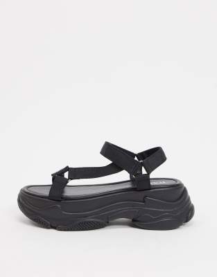 sporty chunky sandals