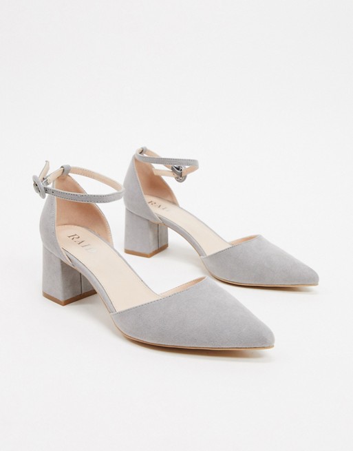 RAID Rumie heeled shoes in grey