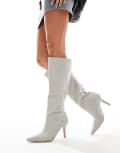 [Raid] RAID Rumyna knee boots in grey brushed 37 GREY