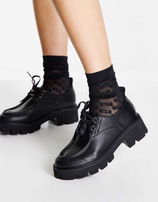 RAID Ryo Chaussures a semelle crantee Noir ASOS