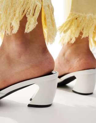 Raid Saanvi Block Heeled Mules
