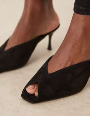 Raid Sonika Kitten Heel Mules In Multi