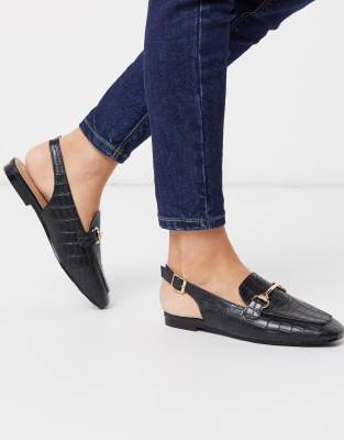 violet & red brand flats