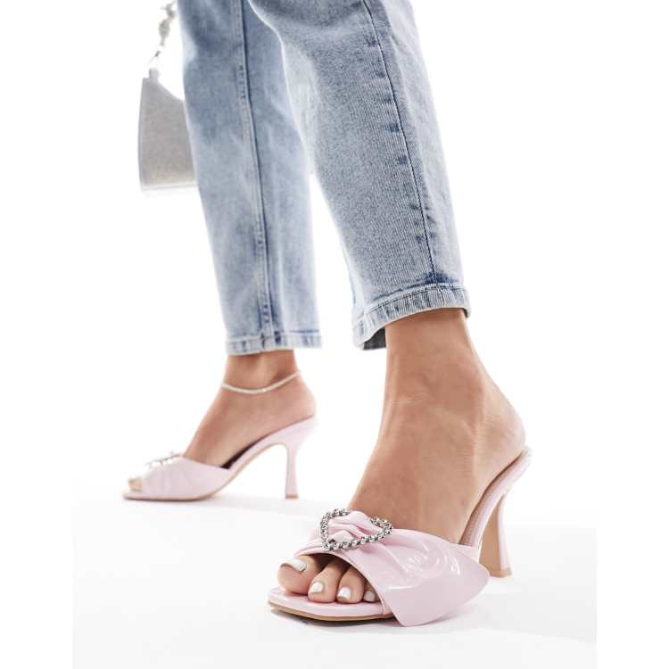 Light 2024 pink mules