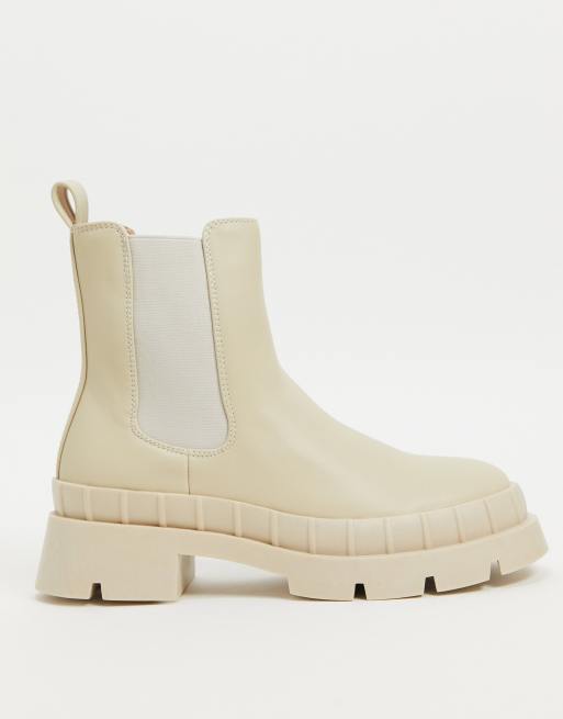 RAID - Turner - Bottines Chelsea chunky - Taupe