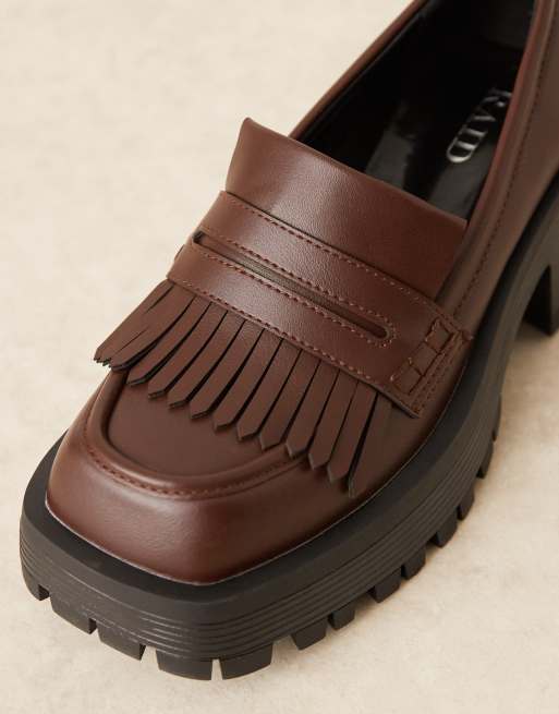 RAID – Vamika – Bruna, grova loafers, 2 av 4