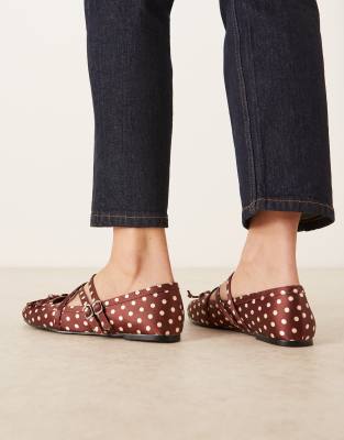 Raid Varley Ballet Flats In Brown