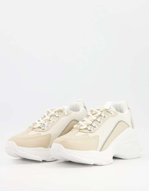 RAID – Verona – Sneaker mit dicker Sohle in Beige