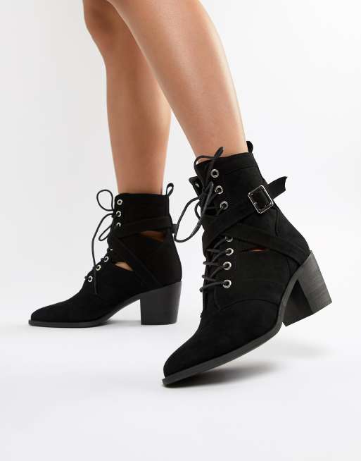 raid lace up boots