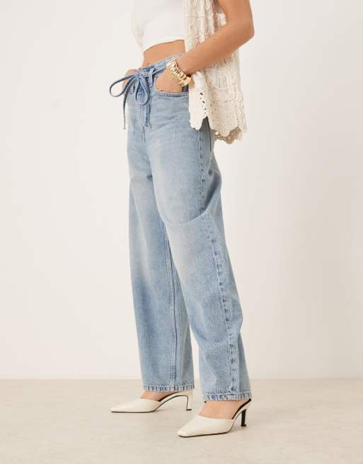RAID Wide Fit Alya heeled mules in off white