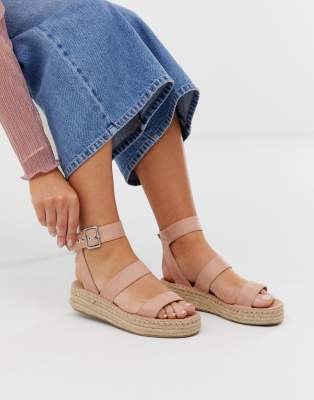 wide fit espadrille sandals