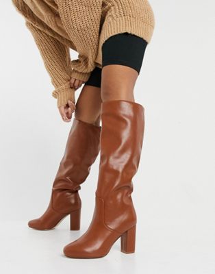 RAID Wide Fit Dileni pull-on knee boots 