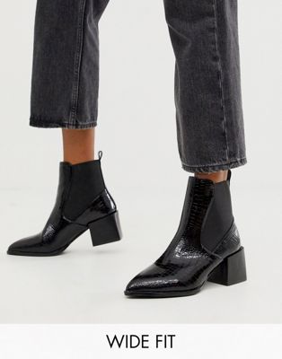 croc chelsea boots