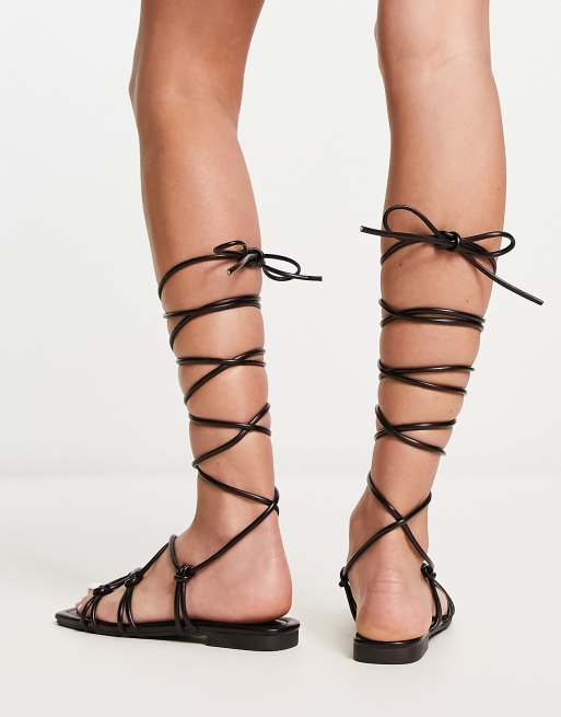 Ghillie lace hot sale up sandals