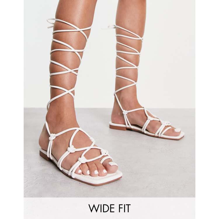 Wide fit gladiator sales heels