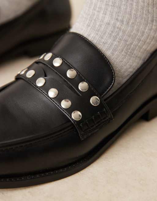 RAID Wide Fit - Ferney - Mocassins cloutés - Noir, 2 de 4
