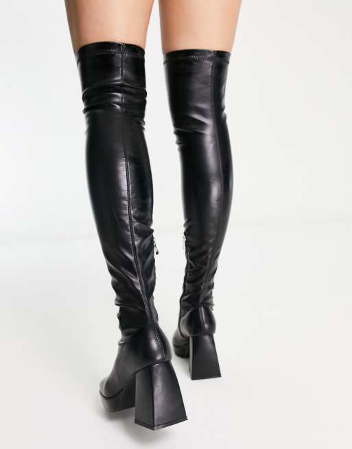 Raid knee hot sale high boots