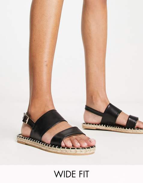 Raid Wide Fit - Margot - Sandales style espadrilles - Noir - view 1