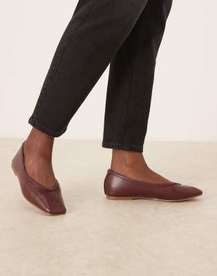 RAID Wide Fit - Maryana - Ballerinas in Burgunderrot