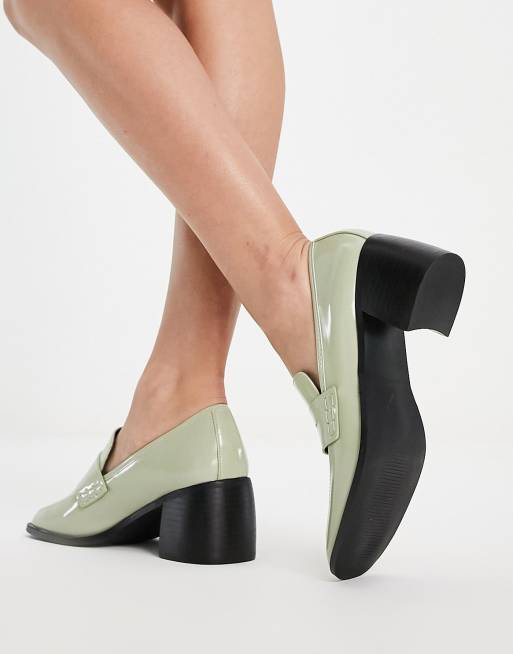 Sole society mavis on sale flare heel loafer