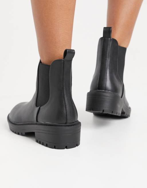 RAID Wide Fit Radar black chunky chelsea boots, 2 of 4