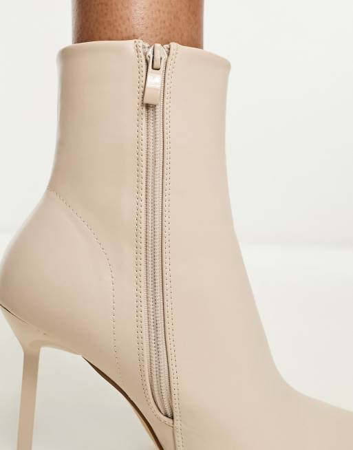 Wide fit stiletto ankle boots sale