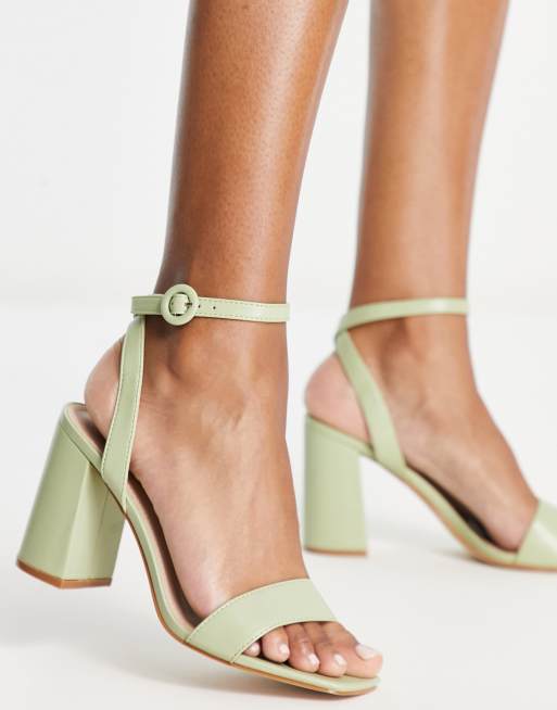 Ora face block sale heel sandal