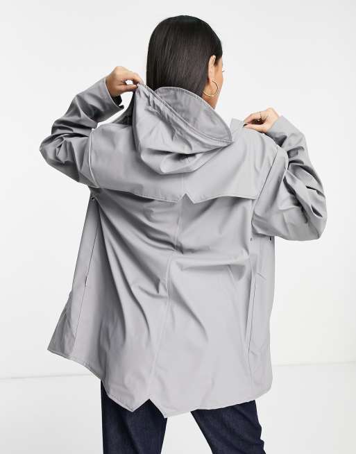 Rains 1201 rain jacket in grey rock ASOS