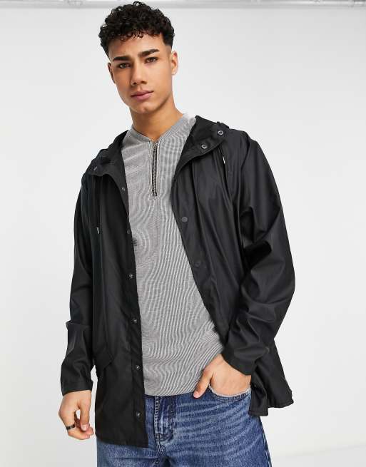 Rains - 12010 - Unisex-jakke i sort