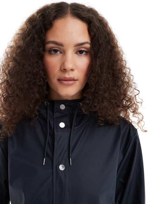 Rains - 12010 - Veste unisexe imperméable courte - Bleu marine, 3 de 4
