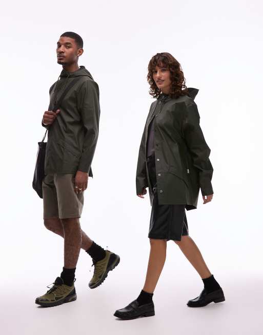 Rains - 12010 - Veste unisexe imperméable courte - Vert, 2 de 4