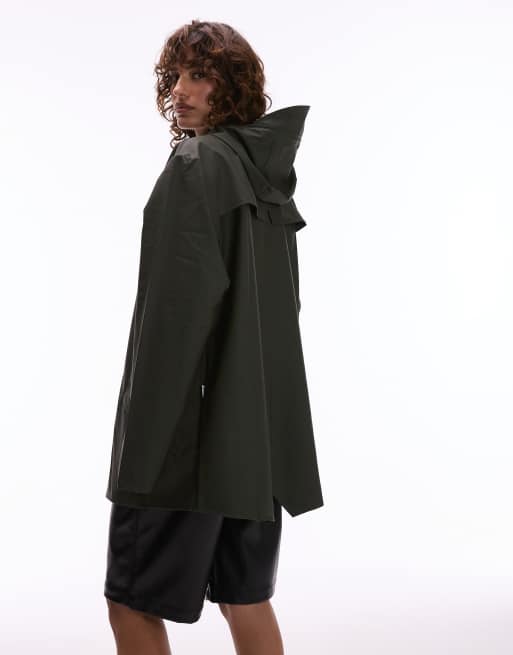 Rains - 12010 - Veste unisexe imperméable courte - Vert, 3 de 4