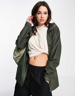 Rains - 12010 - Veste unisexe - Vert - MGREEN