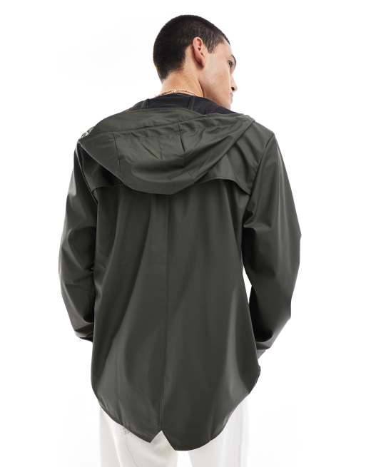 Rains – 12010 – Wasserdichte Kurzjacke in Grün, 3 von 4
