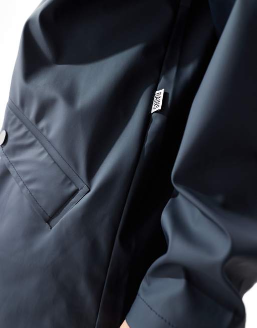 Rains 12010 waterproof short jacket in navy