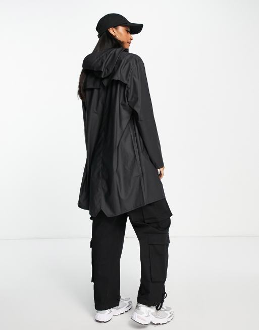 RAINS - 12020 - Unisex - Sort kort regnjakke, 2 af 4