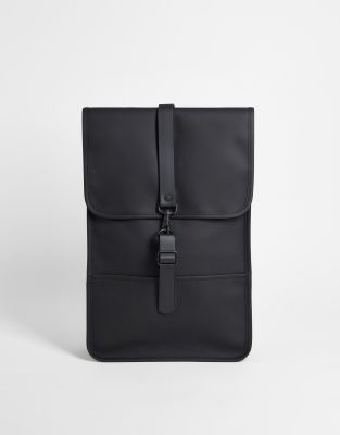 rains 12800 mini waterproof backpack in black