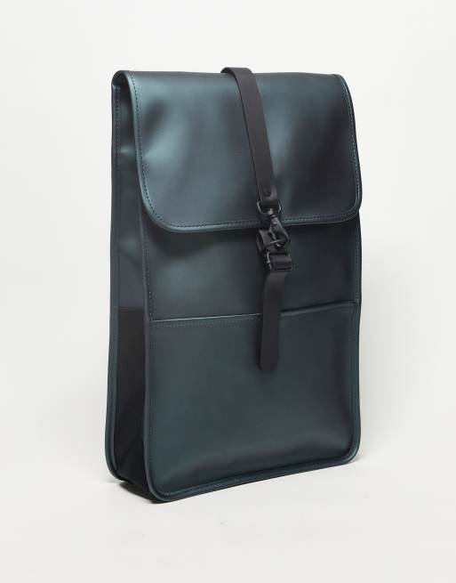 Rains backpack shiny online black