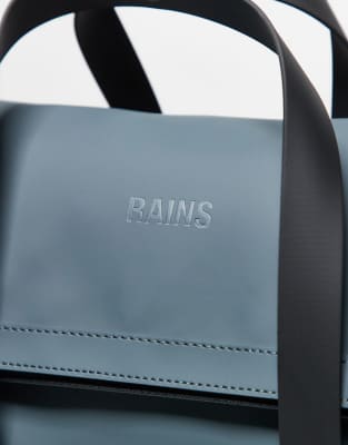 Rains 12940 Waterproof 2 Way Tote Backpack In Blue