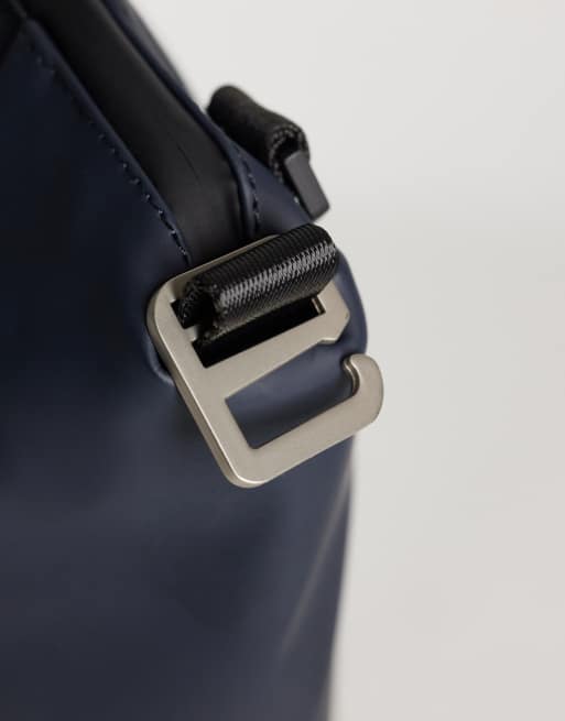 Rains 12970 Otaru waterproof small weekend duffel bag in navy, 3 of 4