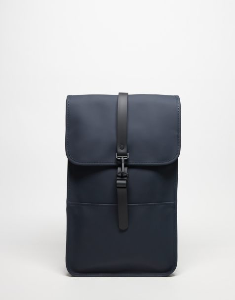 Rains 13000 backpack in navy - view 1