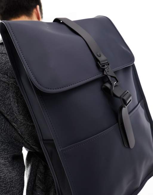 Rains 13000 unisex waterproof backpack in navy