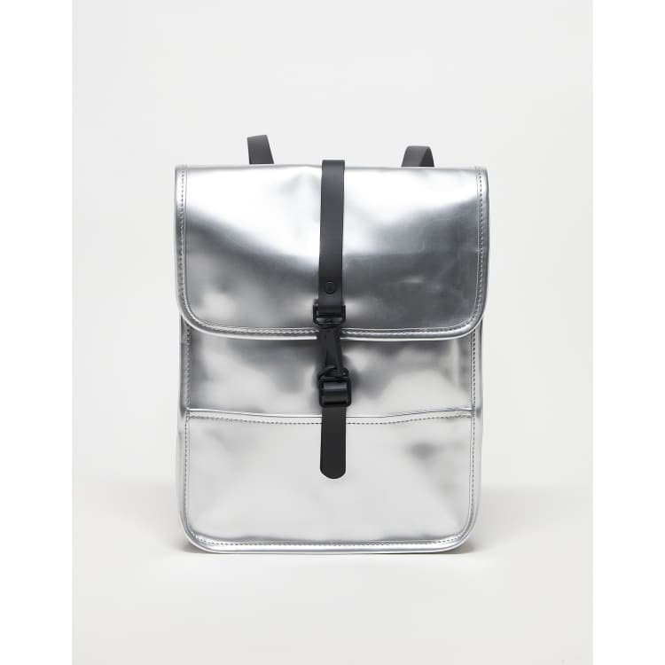 Rains 13010 backpack micro in silver ASOS