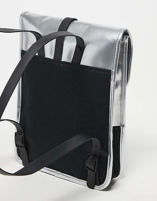 rains backpack silver Rucksack - Green keeping your belongings secure Rains Rolltop Backpack | Blue