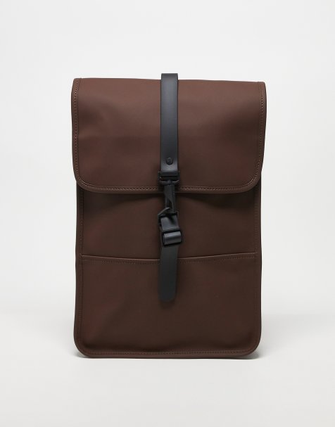 Rains 13020 backpack mini in brown - view 1