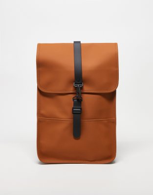 Rains Rains 13020 backpack mini in rust-Orange