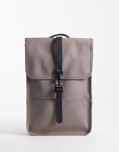 Rains 13020 mini zaino waterproof grigio tortora - view 1