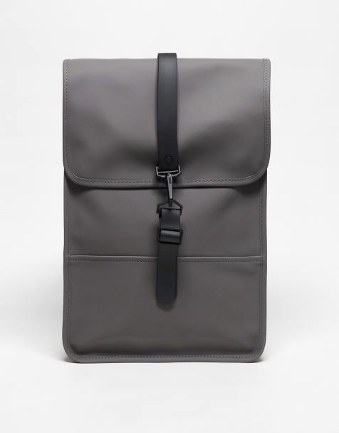 Rains 13020 – Wasserfester kleiner Unisex-Rucksack in Grau - view 1