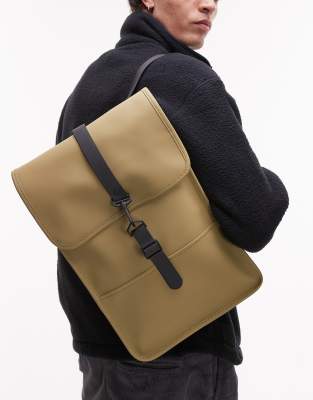 Shop Rains 13020 Waterproof Mini Backpack In Green