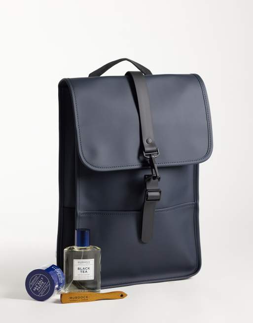 Rains 13020 waterproof mini backpack in navy, 2 of 5